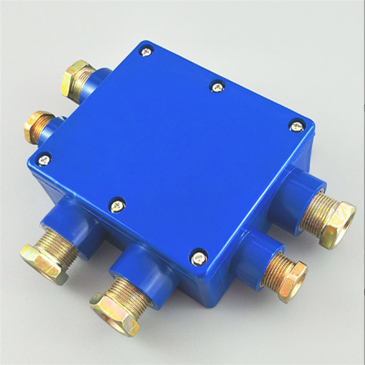 Caja de conexiones a prueba de explosiones de minas JHH - 6 Caja de conexiones de circuito de seguridad intrínseca JHH6 Caja de conexiones de minas