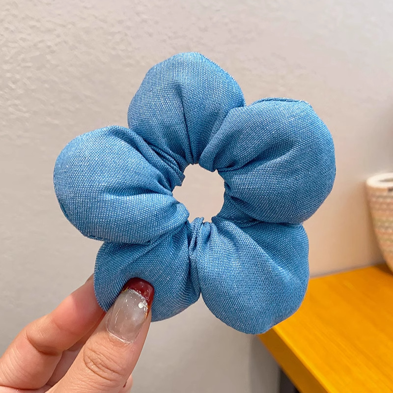 Mickey culo, lunares, flores, círculos para el cabello del intestino grueso, linda cabeza de bola, cabello de placa de dibujos animados, tocado de sentido avanzado, cuerda para la cabeza de felpa