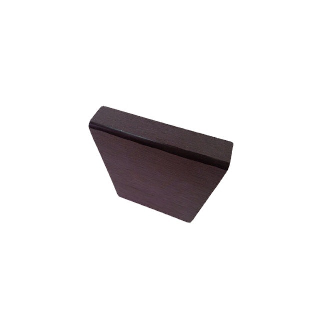 Fábrica de piso de plástico de madera hogar agujero sólido plástico piso de madera jardín ingeniería al aire libre decorativo Placa de agujero cuadrado anti-corrosión