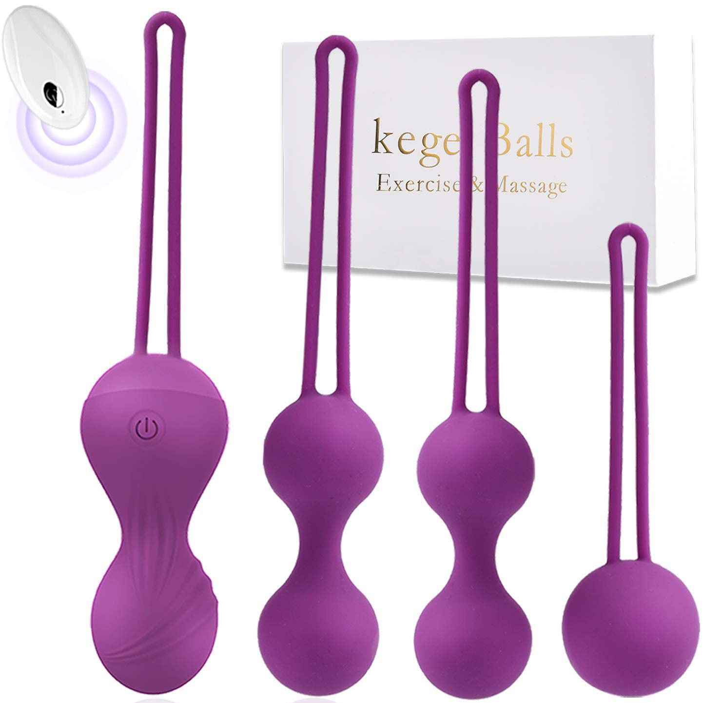 Sophie Set Remote Control Vibrator Female Vaginal Dumbbell Kegel Postpartum Contraction Trainer Adult Products Wholesale