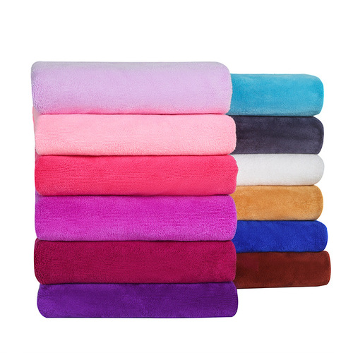 Manufacturer wholesale beauty salon towel microfiber barber shop absorbent dry hair towel turban towel with printed LOGO