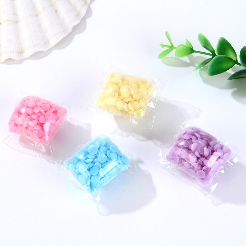 Lixiang Pearl Laundry Care Scented Softener Anti-static Color Protect Manufacturer Dropshipping One Piece Water-soluble Film Fragrant Beans
