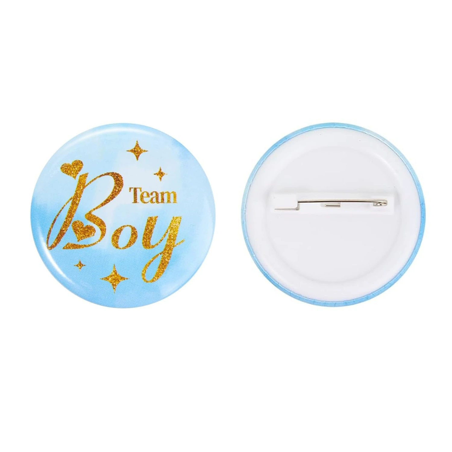 Плашка(значок) команды Baby Shower для мальчика и девочки, значок рождения пола