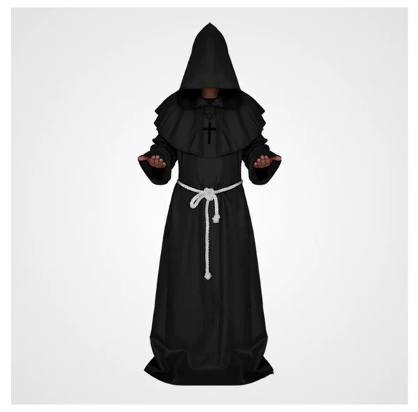 Black/monk suit