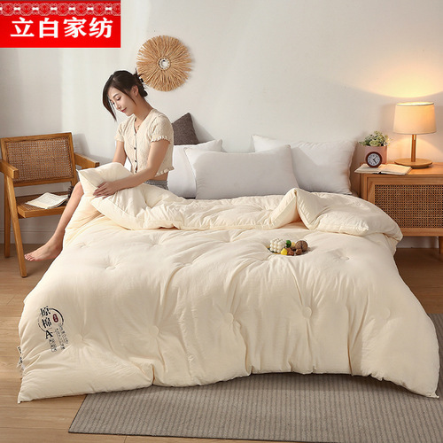 Nantong Class A Maternity Grade Soy Fiber Blanket Pure Cotton Core Soy Fiber Blanket All-Season Blanket Thick Winter Blanket Spring and Autumn Blanket