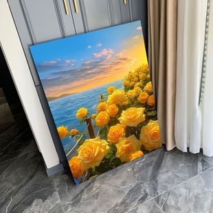 New Summer Evening Breeze Cross Stitch 2025 New Thread Embroidery Living Room Bedroom Small Pieces Entrance Handmade Embroidery