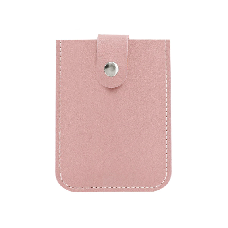 Tarjetero extraíble con guijarros transfronterizos para hombres y mujeres, tarjetero de cuero pequeño, ligero y compacto, fabricante de tarjetas con logotipo al por mayor