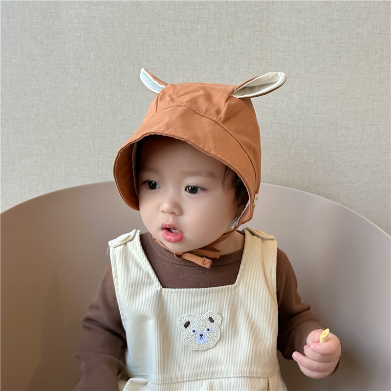 Sombreros para bebés primavera y otoño delgados super lindos gorras de puerta de chimenea gorras para hombres y mujeres gorras de boca de pato para bebés sombreros de protección solar sombreros de sombra solar