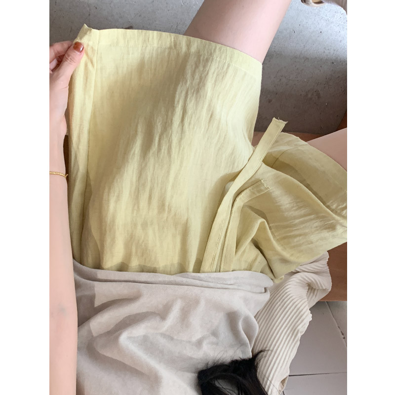 노란색