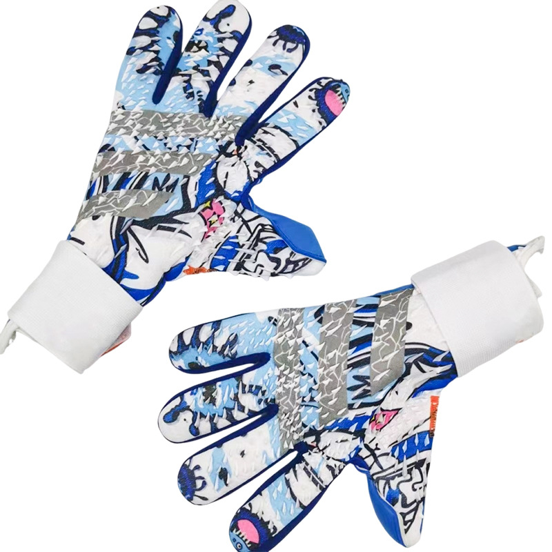 Guantes de portero de fútbol guantes de portero juveniles de protección de dedos profesionales de entrenamiento de portería con protección de dedos