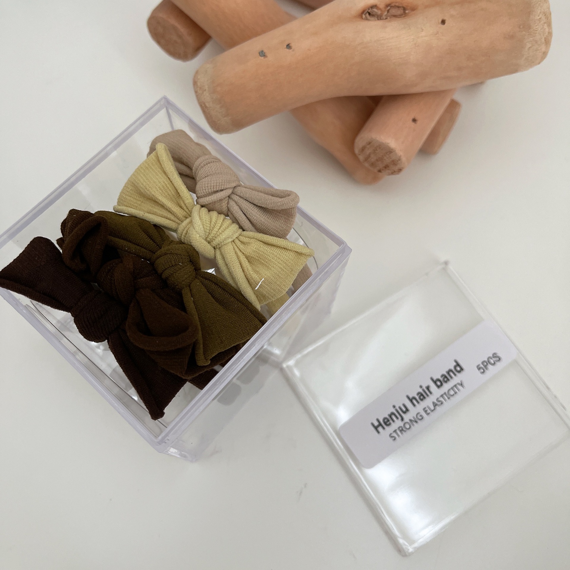 Set de elastice de păr simple și durabile pentru femei_voghion.com