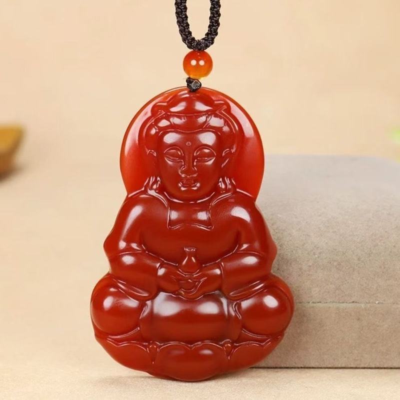 天然白玉髓祥云如意锁吊坠玛瑙平安锁玉石玉器挂件吊坠直播货源|undefined