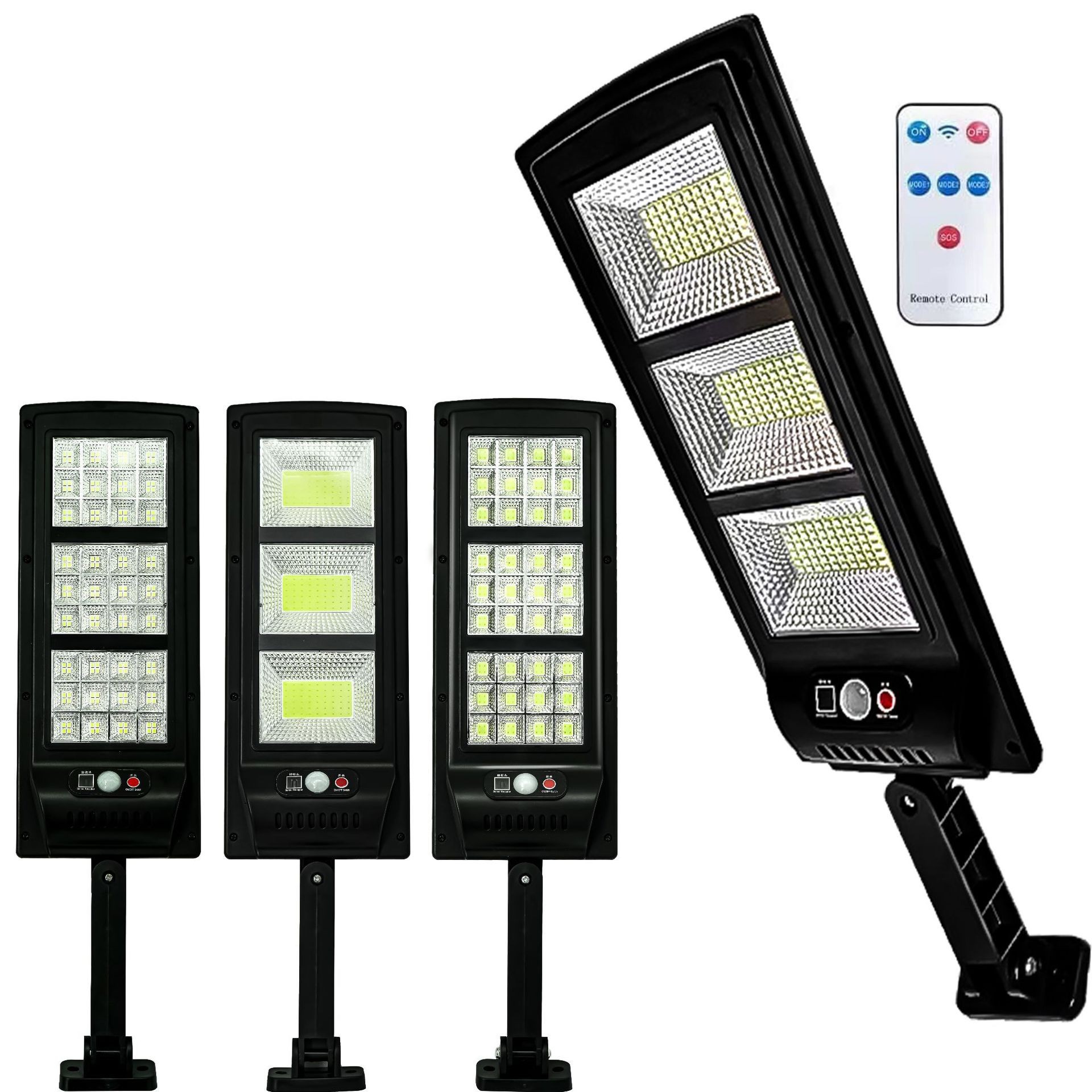 Nuevo Solar Cob patio lámpara de calle iluminación del hogar al aire libre impermeable Cuerpo Humano inducción lámpara de pared iluminación del hogar