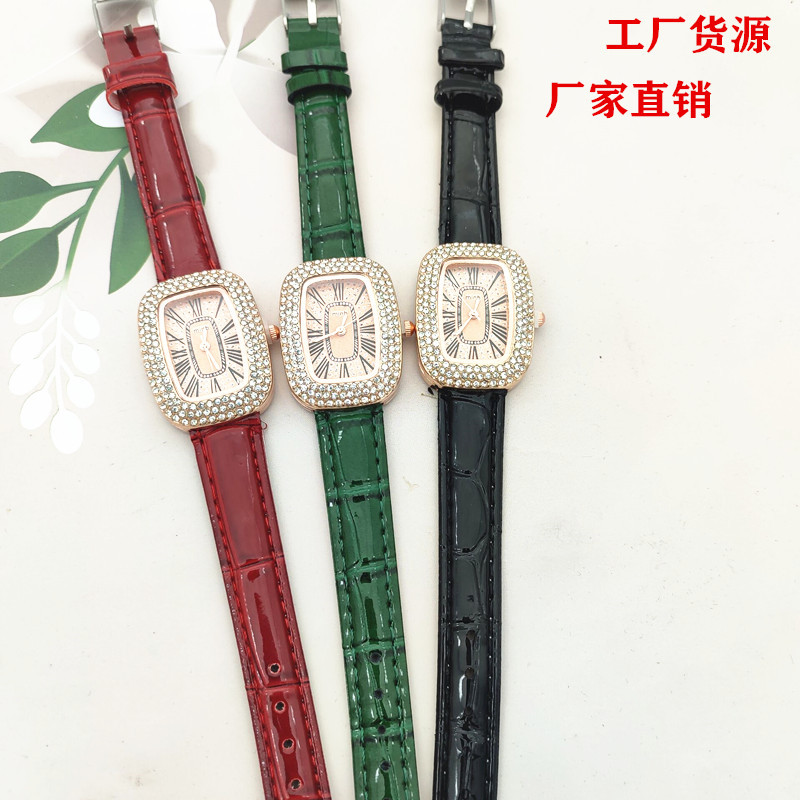Little Green Watch Watch Woman Niche Pigeon Egg Network Red Douyin…