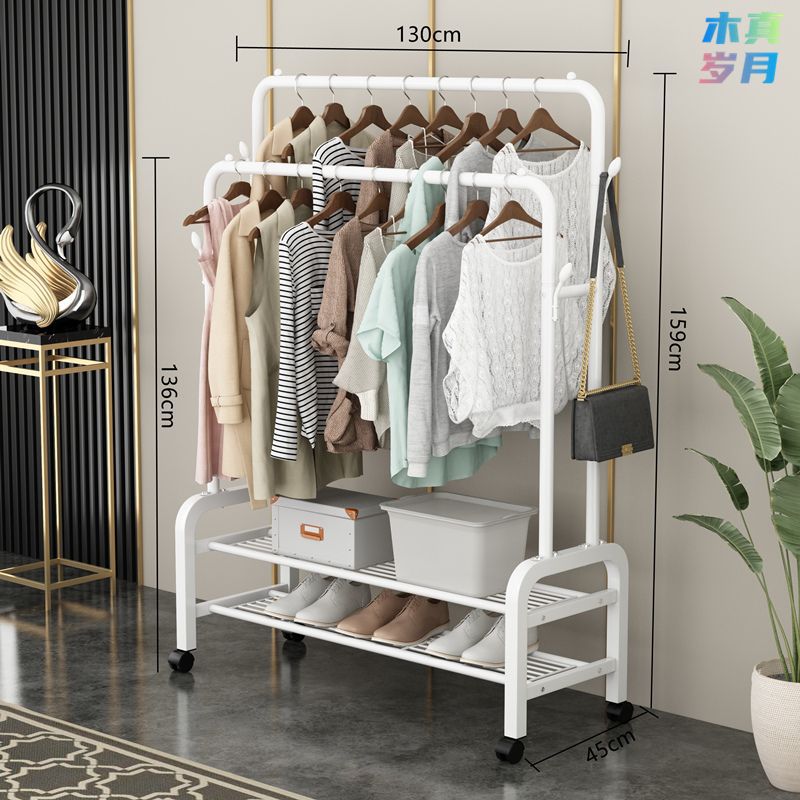 강화된 흰색 1.3m - 이중 극 이중층 + 범용 휠