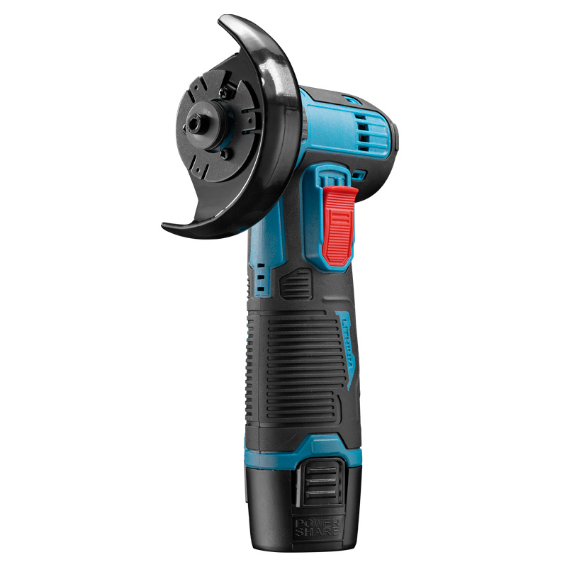 12v充电式小型迷你角磨机微型锂电切割磨光清缝打磨机电动家用手