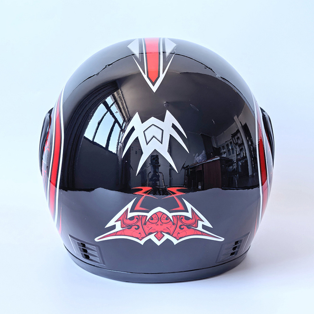 Motorcycle Helmet Electric Car Helmet Riding Safety Helmet Unisex Full Helmet 105