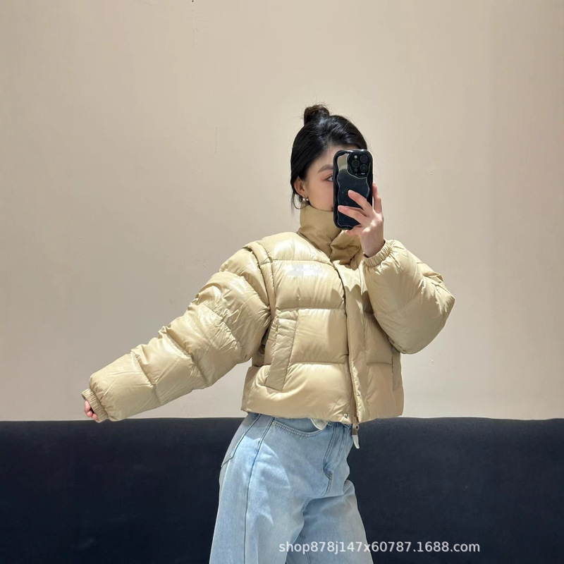 Winter 84 down Jacket Kendall Short Detachable Two-Wear Vest Women's Jacket Bread Jacket Nj1Dp86 High Version Winter 84 down Jacket Kendall Short Detachable Two-Wear Vest Women's Jacket Bread Jacket Nj1Dp86 High Version