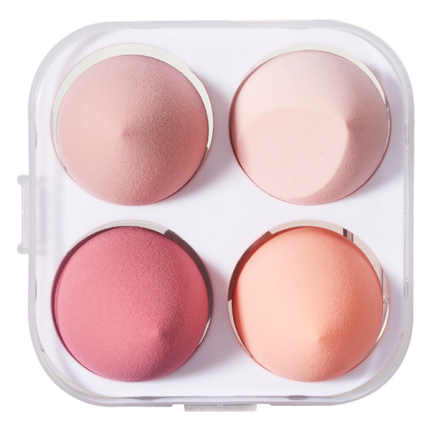 No coma polvo, no se atasque en polvo, huevo de belleza, maquillaje seco y húmedo, huevo de maquillaje de doble uso al por mayor, gotas de agua de calabaza, corte oblicuo, borla de polvo, herramienta de belleza
