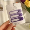 Purple-Double-header 3-piece K4-097