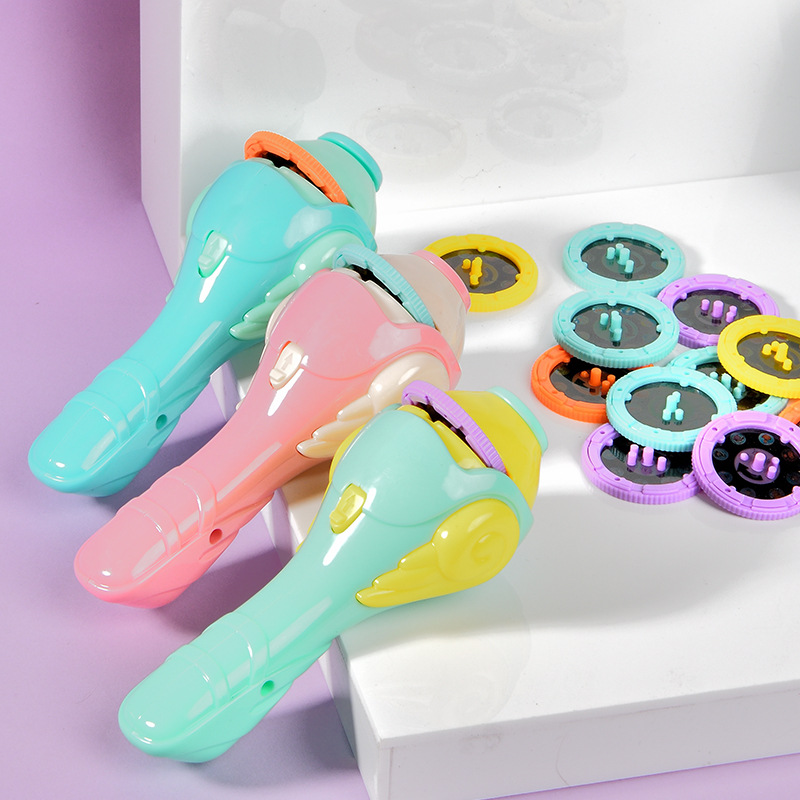 Linterna para niños juguete proyección linterna enseñanza cognición educación temprana imagen dinosaurio animal patrón de dibujos animados fabricante