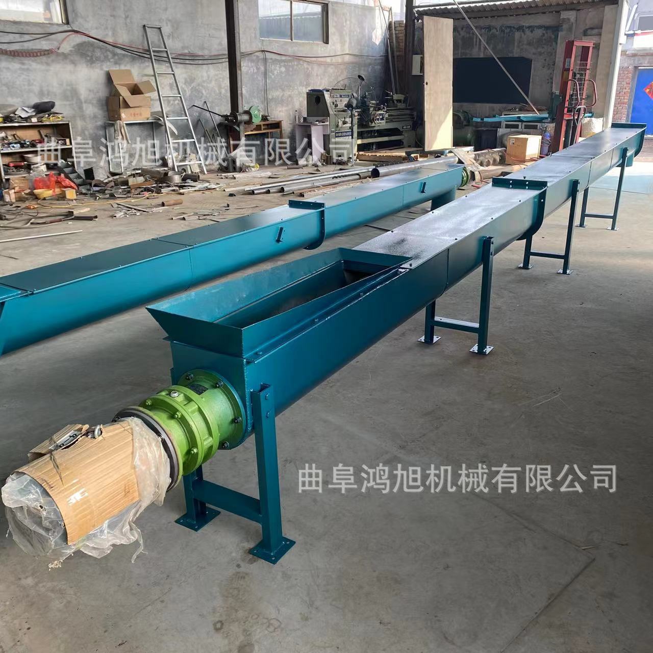 车用螺旋输送机 碳钢斗式提升机 沙土颗粒圆管式电动上料机