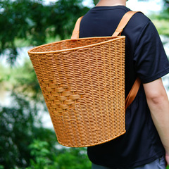 藤編みの強化をまねてかごを買います。