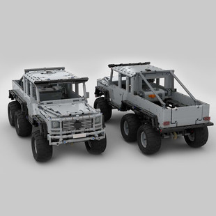 C259 G-Class 6 ╳ 6 Off-Road Suv with Power Function Model 1700 Particle Number Toy Set
