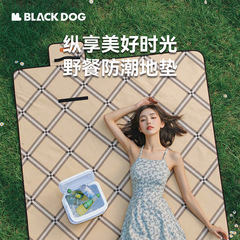 Blackdog ブラックドッグ アウトドア ポータブル オックスフォード布 ピクニックマット 折りたたみフロアマット 芝生マット 防水 防汚 防塵