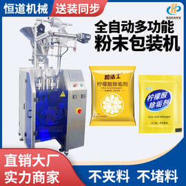 定制柠檬酸除垢剂包装机 清洁剂粉末包装机 全自动多功能粉剂包装