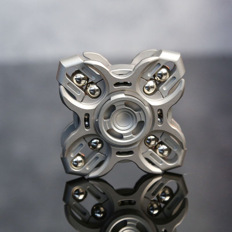 Neon rotating spinning top for finger