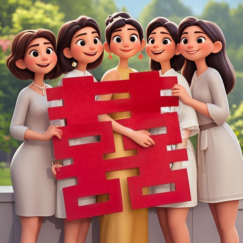 Nupcial foto rojo boda pegatinas boda habitación decoración boda suministros grandes herramientas de la boda oro rosa pegatinas de pared