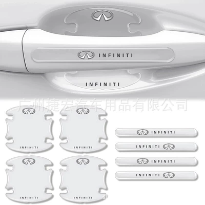 Portal Wrist — Strips Universal Transparent Protective Stickers - door-bowl-handle8-piece-set-infiniti