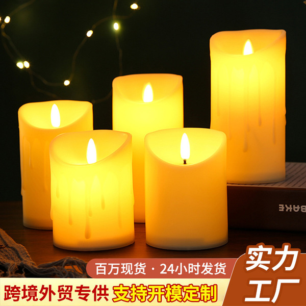 electronic candle for St. Valentine's Day