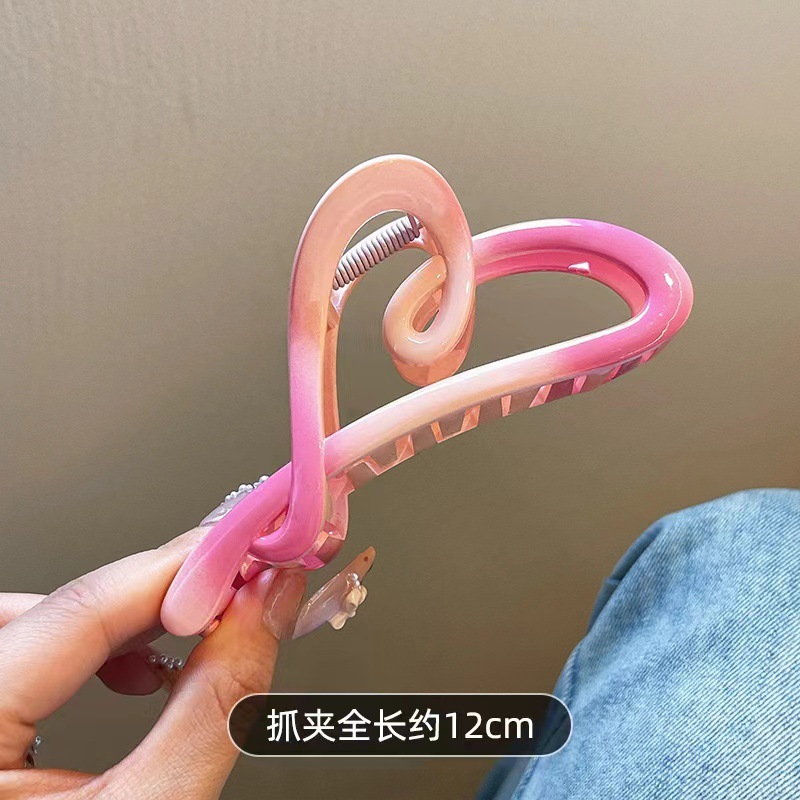 发饰儿童发饰发饰品款高级感古风发饰高级感磨砂鲨鱼夹大号发量多|undefined