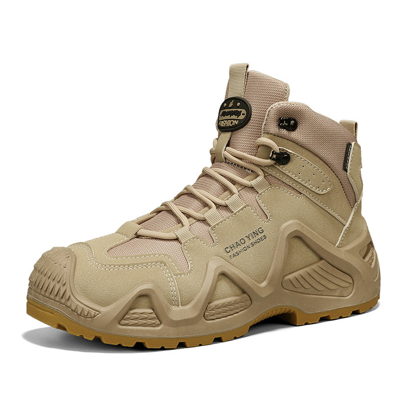 2024 otoño nuevo hombre herramienta al aire libre botas de montaña de fondo grueso botas de alto alcance Martin botas de moda al aire libre botas de hombre