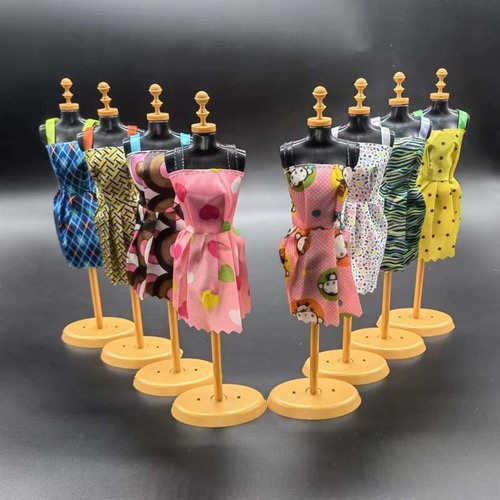 30CM/11.5-inch Barby Doll Toy Clothes Changeable Princess Dress with Tulle Skirt, Magic Stick Shorts Dress