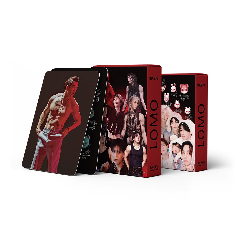 Сексуальная фотокарточка Straykids Muscle, домашняя коллекция 55, упакованные открытки, лоу-моу маленькие карточки skzoo