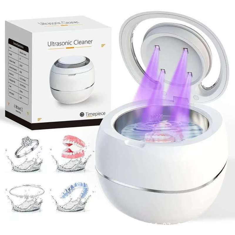 牙套假牙清洗器紫外线UV杀菌功能牙套珠宝假牙超声波清洗机|undefined