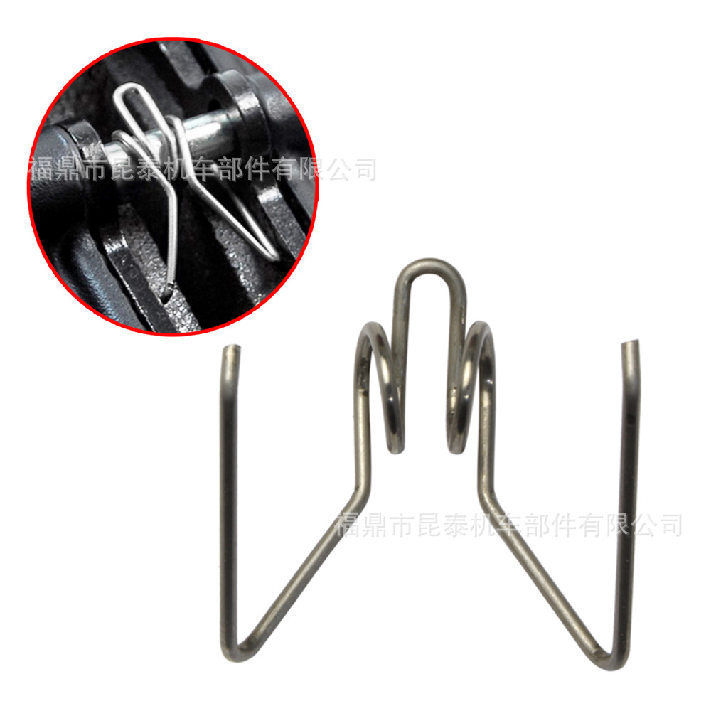 改装盘式刹车片 扭转回位弹簧 通用于 自行车 电动车 摩托车