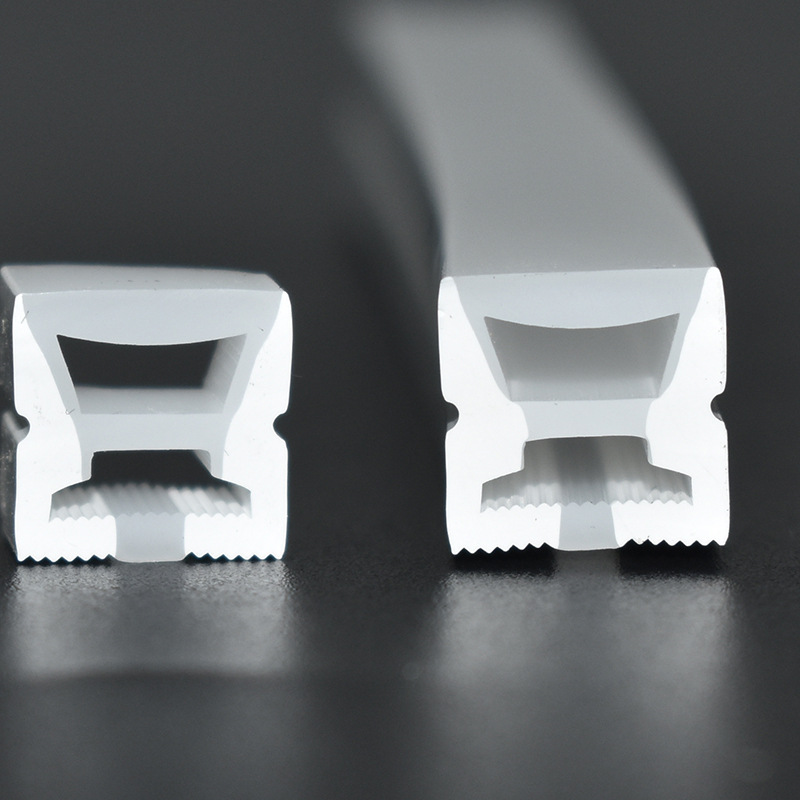 霓虹灯带套管1010柔性平面正发光双色硅胶套管嵌入式招牌灯套管