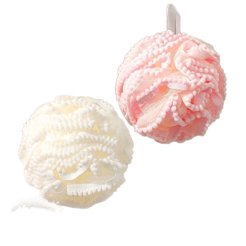 Bola de baño Bola de baño grande no dispersa de alta gama Bola de baño con espuma súper suave Bola de baño con flores de baño Bola de flores de baño para hombres y mujeres