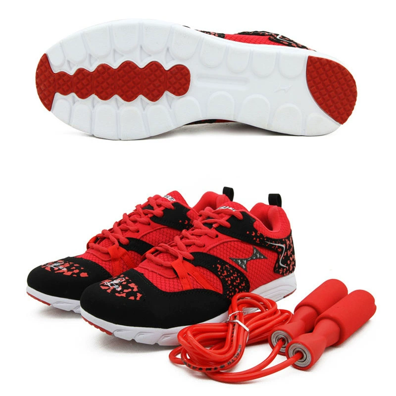 Jump rope для Хайнрель? Wait: need translation. The second item: "海尔斯 Jump rope, children's shock-absorbing sports shoes for elementary school students for training for men and women" Chinese? Means 