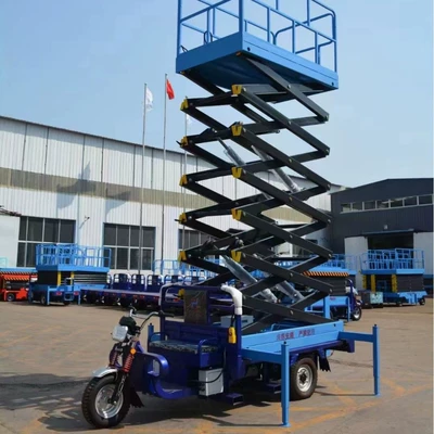 Avtomobil fırlanan platformaları Hydraulic Lifting Platform 4