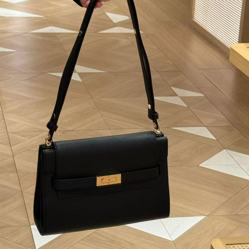 Cross-border TB women's bag 26 new model LEE RADZIWILL shoulder bag large glass Kelly bag commuter envelope bag for women