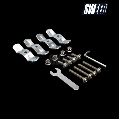 Motosiklet ləvazimatları və aksesuarları, New Motorcycle Tail Box Accessories Kit - tail-box-mounting-screw-package