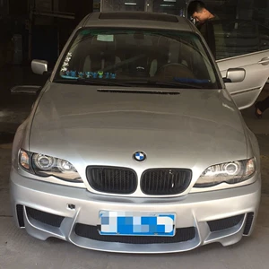 Suitable for BMW 3 Series E46, for modifying the front and rear bumpers and adding a full body kit