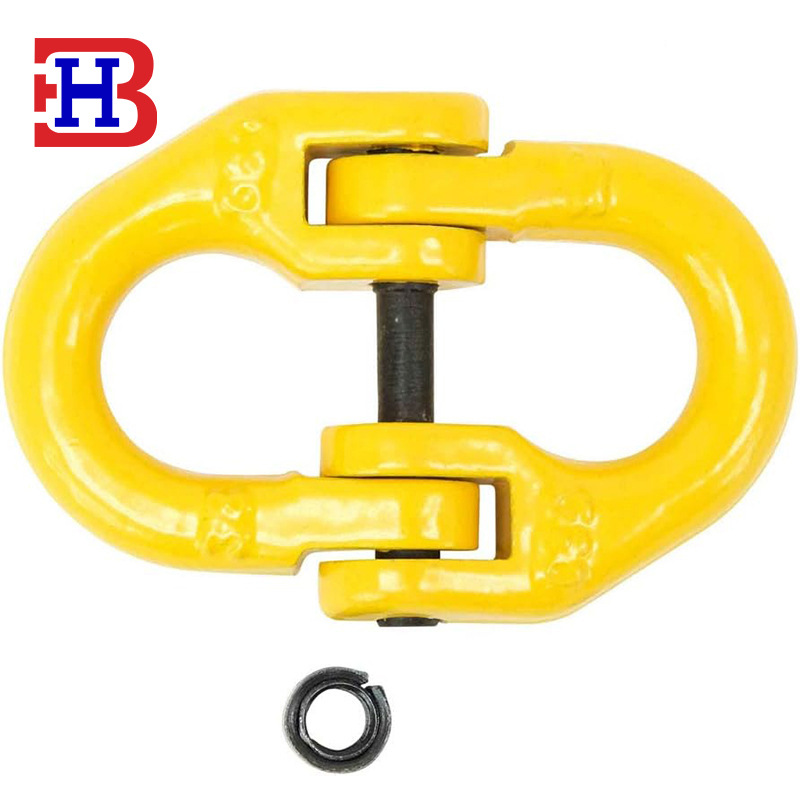 起重链条连接环合金钢链条双环扣1t-45吨 起重蝴蝶扣