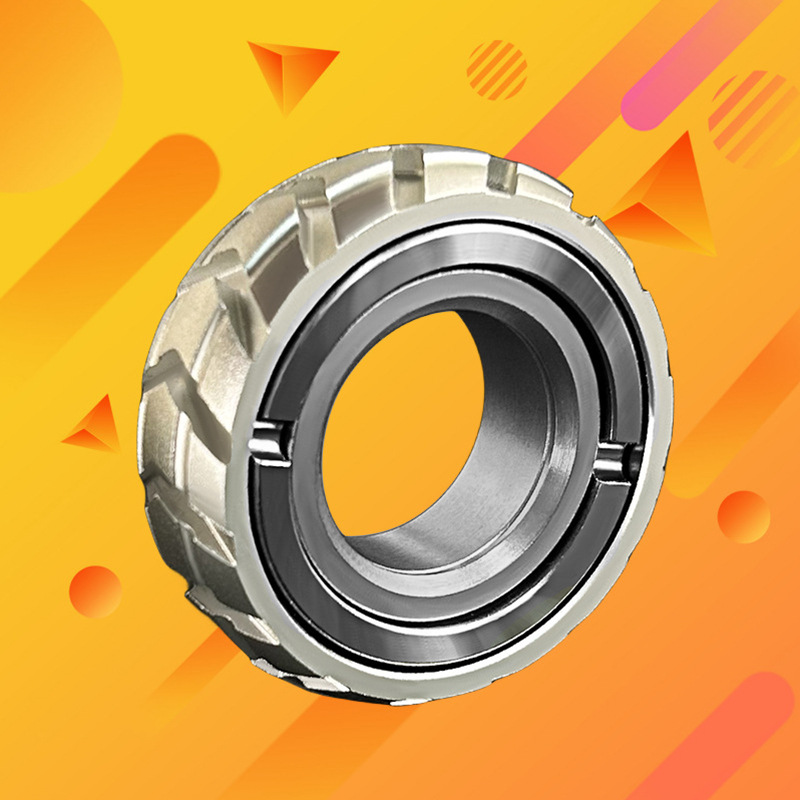 Amazon descompresión juguete Acero inoxidable pop moneda EDC juguete dedo Gyro descompresión artefacto anillo EDC push tarjeta