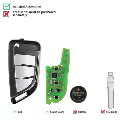 Car Keys Control 3-Button Car